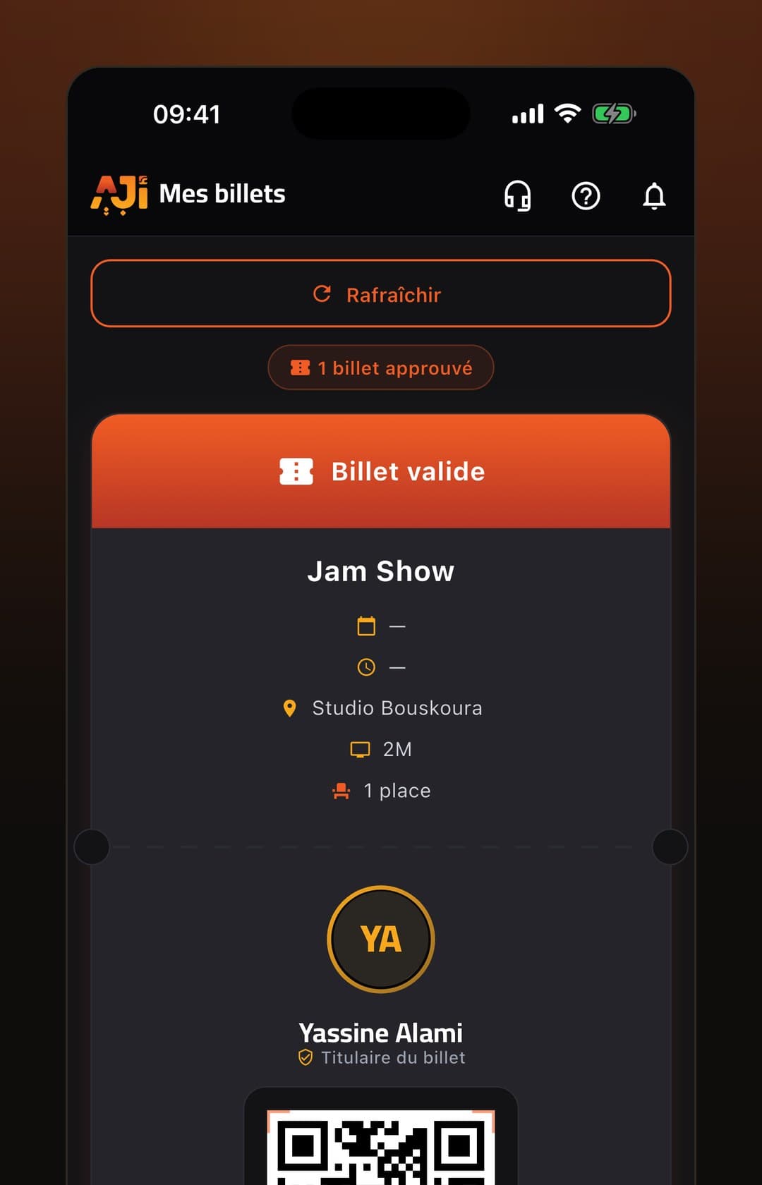 Profitez du spectacle